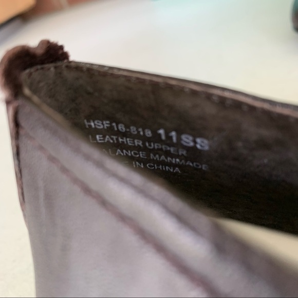 David Tate Women’s Gianna Leather Closed Toe Loafers Brown Size US 11 SS Narrow - Picture 4 of 10